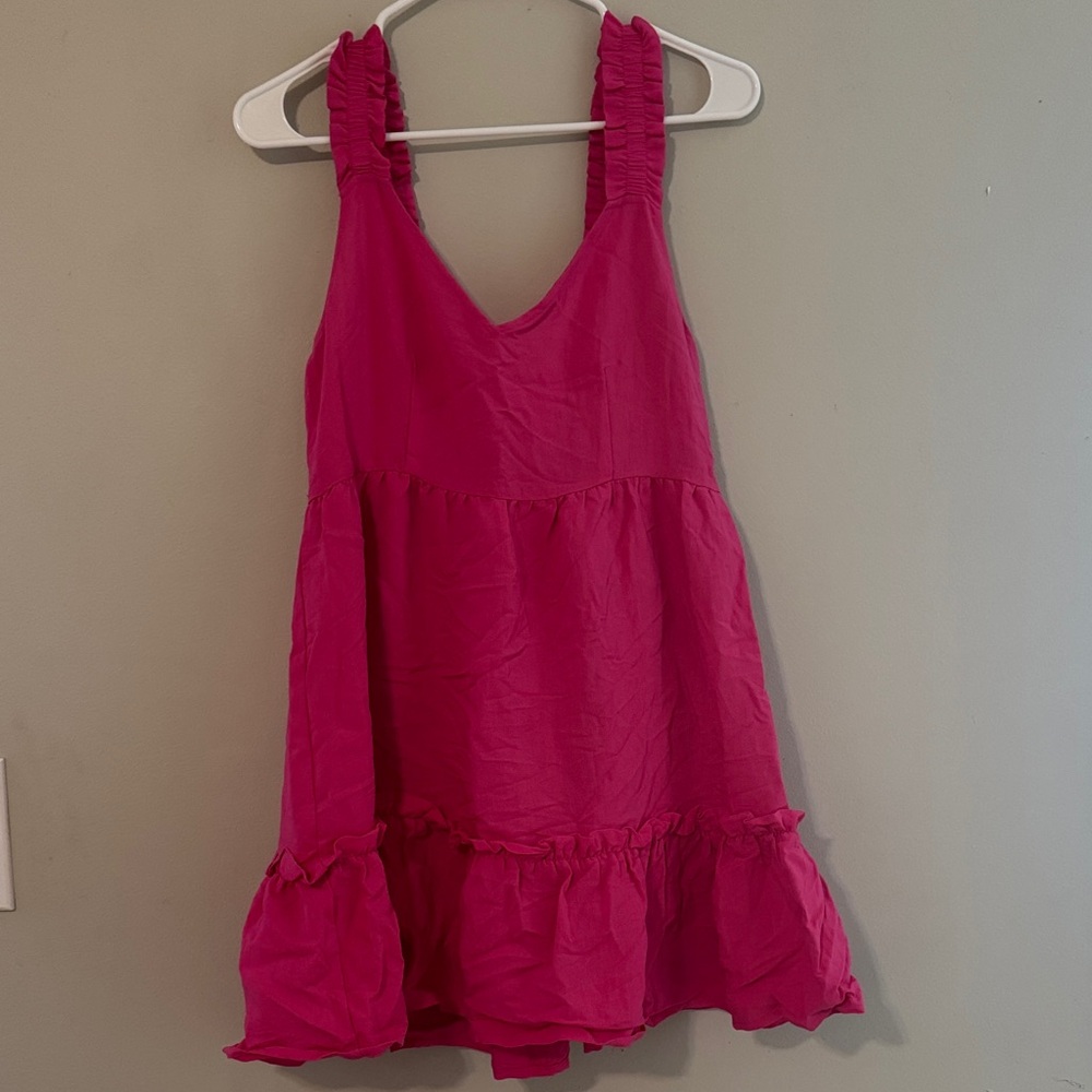 Blu Pepper Pink Mini Dress